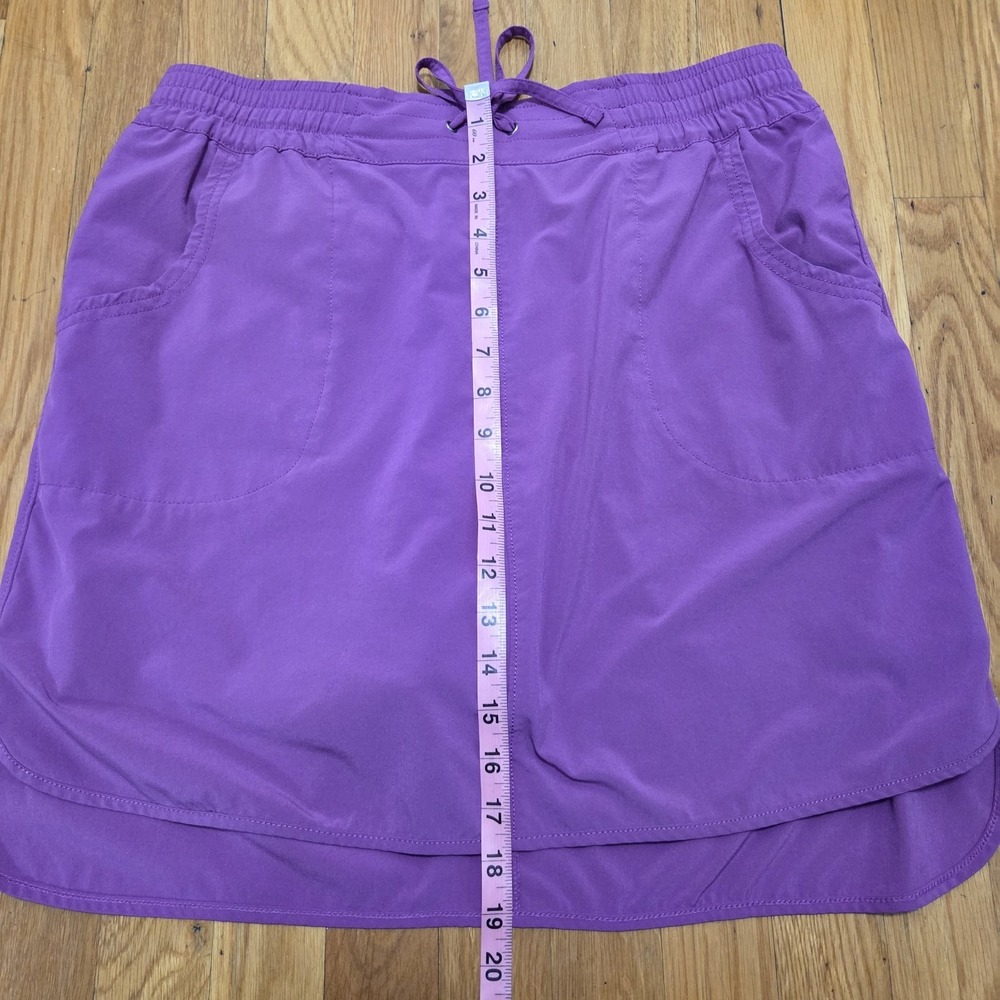 Duluth‎ Trading Company Women's Ultralite Performance Skort Activewear Purple M - Picture 9 of 9